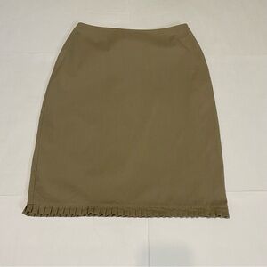 Express Elegant Tan Skirt